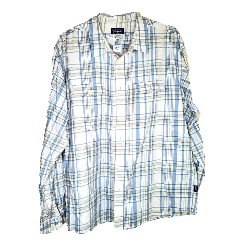 21) PATAGONIA Men's XL Collared Button Up Sz. XL